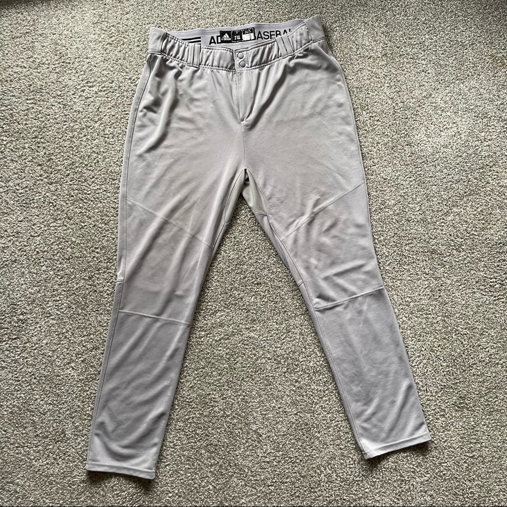 Adidas Men's Gray Baseball Pants XXL